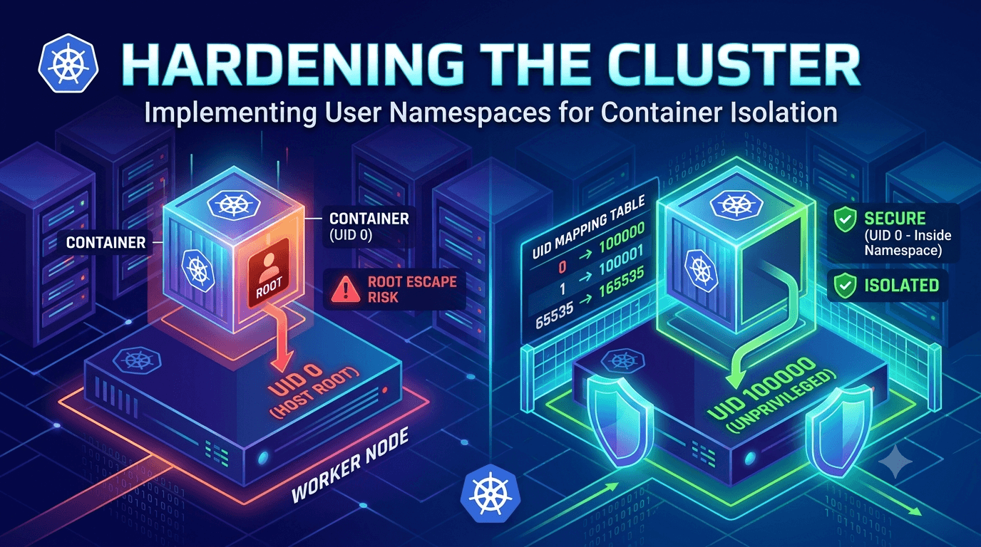 Hardening the Cluster: Implementing User Namespaces for Container Isolation